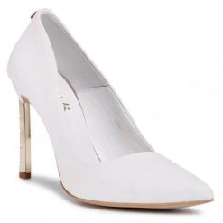 R.Polański Chaussures Basses Talons Aiguilles R.POLAŃSKI - 1083 Biały Star Blanc