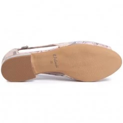 R.Polański Mules Et Sandales Sandales R.POLAŃSKI - 1098 Różowy Kwiaty Rose -R.Polański Soldes Magasin 0000207379626 03 kt