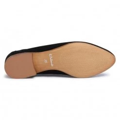 R.Polański Chaussures Basses R.POLAŃSKI - 1092 Czarny Zamsz Noir -R.Polański Soldes Magasin 0000207383661 3