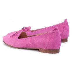 R.Polański Chaussures Basses R.POLAŃSKI - 1092 Magnolia Zamsz Rose -R.Polański Soldes Magasin 0000207383746 4