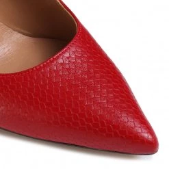 R.Polański Chaussures Basses Talons Aiguilles R.POLAŃSKI - 1042 Czerwona Plecionka Rouge 11 R.Polański Chaussures Basses Talons Aiguilles R.POLAŃSKI - 1042 Czerwona Plecionka Rouge -R.Polański Soldes Magasin 0000207389953 06 ks