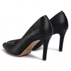 R.Polański Chaussures Basses Talons Aiguilles R.POLAŃSKI - 1042 Czarna Plecionka Noir -R.Polański Soldes Magasin 0000207396685 3