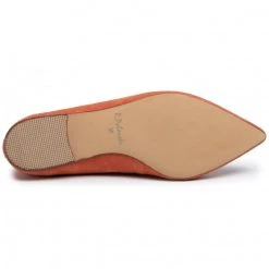 R.Polański Chaussures Basses Ballerines R.POLAŃSKI - 0727 Brick Zamsz Orange 9 R.Polański Chaussures Basses Ballerines R.POLAŃSKI - 0727 Brick Zamsz Orange -R.Polański Soldes Magasin 0000207426153 03 sw