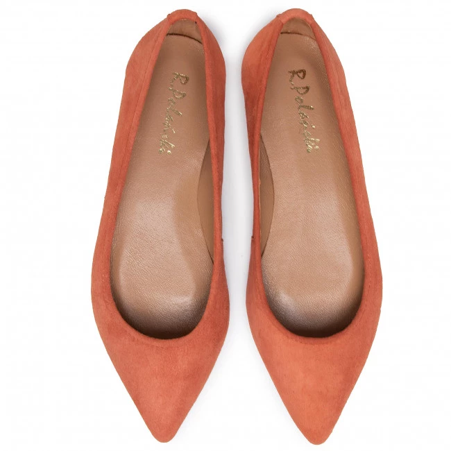 R.Polański Chaussures Basses Ballerines R.POLAŃSKI - 0727 Brick Zamsz Orange 5 R.Polański Chaussures Basses Ballerines R.POLAŃSKI - 0727 Brick Zamsz Orange – Image 5