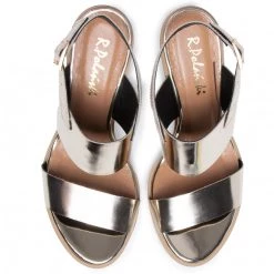 R.Polański Mules Et Sandales Sandales R.POLAŃSKI - 1090 Or Or 10 R.Polański Mules Et Sandales Sandales R.POLAŃSKI - 1090 Or Or -R.Polański Soldes Magasin 0000207426863 05 sw