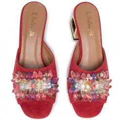 R.Polański Mules Et Sandales Mules / Sandales De Bain R.POLAŃSKI - 1021 Czerwony Zamsz Rouge 10 R.Polański Mules Et Sandales Mules / Sandales De Bain R.POLAŃSKI - 1021 Czerwony Zamsz Rouge -R.Polański Soldes Magasin 0000207436602 06 kt