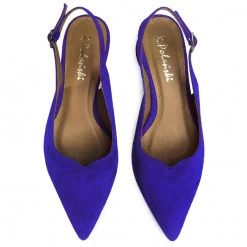 R.Polański Mules Et Sandales Sandales R.POLAŃSKI - 1120 Chaber Zamsz Bleu -R.Polański Soldes Magasin 0000207442467 5 1