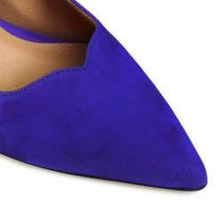 R.Polański Mules Et Sandales Sandales R.POLAŃSKI - 1120 Chaber Zamsz Bleu -R.Polański Soldes Magasin 0000207442467 6 1