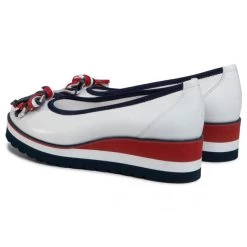 R.Polański Chaussures Basses R.POLAŃSKI - 1127 Marynarski Comfort Blanc -R.Polański Soldes Magasin 0000207442702 04 ki