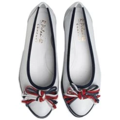 R.Polański Chaussures Basses R.POLAŃSKI - 1127 Marynarski Comfort Blanc -R.Polański Soldes Magasin 0000207442702 05 ki