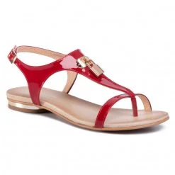 R.Polański Mules Et Sandales Sandales R.POLAŃSKI - 1100 Czerwony Lakier Rouge