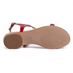 R.Polański Mules Et Sandales Sandales R.POLAŃSKI - 1100 Czerwony Lakier Rouge 9 R.Polański Mules Et Sandales Sandales R.POLAŃSKI - 1100 Czerwony Lakier Rouge -R.Polański Soldes Magasin 0000207443150 03 ts