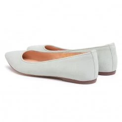 R.Polański Chaussures Basses Ballerines R.POLAŃSKI - 0727 Mięta Zamsz Vert -R.Polański Soldes Magasin 0000207474727 04 mg