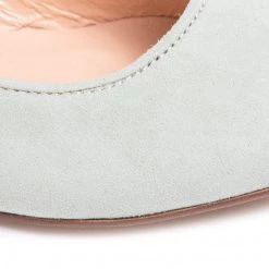 R.Polański Chaussures Basses Ballerines R.POLAŃSKI - 0727 Mięta Zamsz Vert -R.Polański Soldes Magasin 0000207474727 06 mg