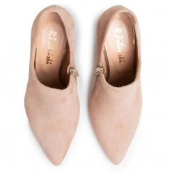 R.Polański Chaussures Basses R.POLAŃSKI - 1059 Beż Zamsz Rose -R.Polański Soldes Magasin 0000207484733 05 mg