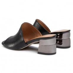 R.Polański Mules Et Sandales Mules / Sandales De Bain R.POLAŃSKI - 0940 Czarny Kryształ Noir -R.Polański Soldes Magasin 0000207484948 04 mg