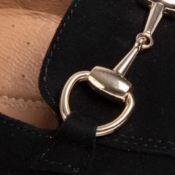 R.Polański Chaussures Basses R.POLAŃSKI - 1138 Czarny Zamsz Comfort Noir -R.Polański Soldes Magasin 0000207497481 06 ksz