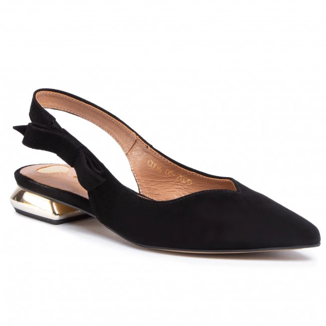 R.Polański Mules Et Sandales Sandales R.POLAŃSKI - 1017 Czarny Zamsz Noir 1 R.Polański Mules Et Sandales Sandales R.POLAŃSKI - 1017 Czarny Zamsz Noir