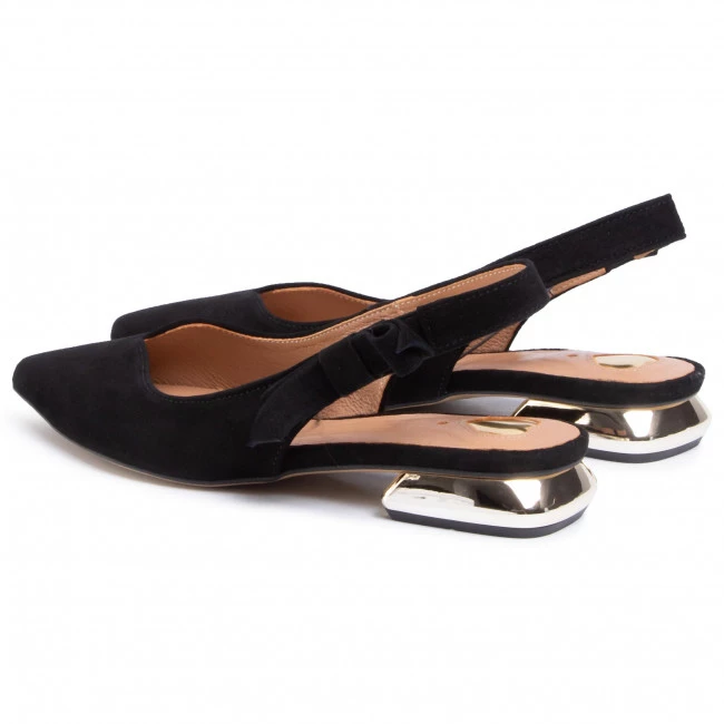 R.Polański Mules Et Sandales Sandales R.POLAŃSKI - 1017 Czarny Zamsz Noir 3 R.Polański Mules Et Sandales Sandales R.POLAŃSKI - 1017 Czarny Zamsz Noir – Image 3