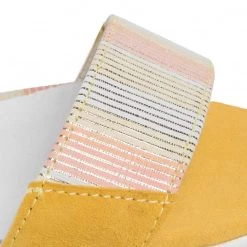 R.Polański Mules Et Sandales Sandales R.POLAŃSKI - 1131 Żółty/Paski Comfort Jaune -R.Polański Soldes Magasin 0000207523685 06 mg