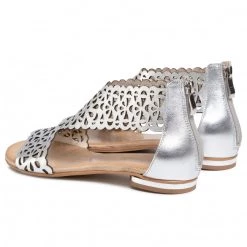 Mules Et Sandales Sandales R.Polański - 1110 Argent Argent -R.Polański Soldes Magasin 0000207523760 04 ksz