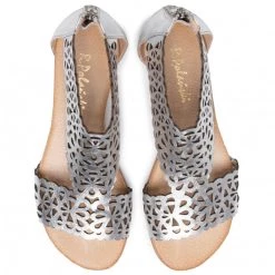 Mules Et Sandales Sandales R.Polański - 1110 Argent Argent -R.Polański Soldes Magasin 0000207523760 05 ksz