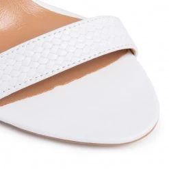 R.Polański Mules Et Sandales Sandales R.POLAŃSKI - 0876 Biała Plecionka Blanc -R.Polański Soldes Magasin 0000207523845 06 ki