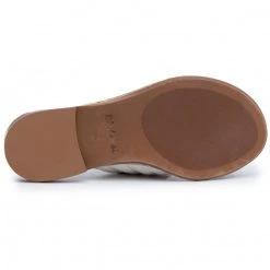 R.Polański Mules Et Sandales Tongs R.POLAŃSKI - 1144 Złoty Przecierany Blanc, Or -R.Polański Soldes Magasin 0000207524651 03 sw