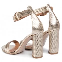 R.Polański Mules Et Sandales Sandales R.POLAŃSKI - 0876 Złota Plecionka Or -R.Polański Soldes Magasin 0000207524927 03 wj