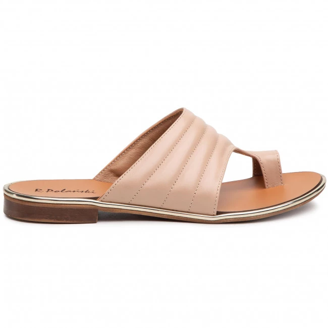 R.Polański Mules Et Sandales Tongs R.POLAŃSKI - 1144 Beż Lico Beige 2 R.Polański Mules Et Sandales Tongs R.POLAŃSKI - 1144 Beż Lico Beige – Image 2