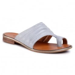 R.Polański Mules Et Sandales Tongs R.POLAŃSKI - 1144 Niebieski Przecierany Bleu