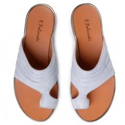 R.Polański Mules Et Sandales Tongs R.POLAŃSKI - 1144 Niebieski Przecierany Bleu -R.Polański Soldes Magasin 0000207529144 4