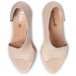 R.Polański Mules Et Sandales Sandales R.POLAŃSKI - 0720 Beżowy1 Beige -R.Polański Soldes Magasin 0000207556539 04 pl