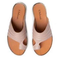 R.Polański Mules Et Sandales Tongs R.POLAŃSKI - 1144 Różowy Lico Beige -R.Polański Soldes Magasin 0000207562721 04 mf