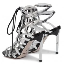 Mules Et Sandales Sandales R.Polański - 1114 Argent Argent -R.Polański Soldes Magasin 0000207569348 03 mg