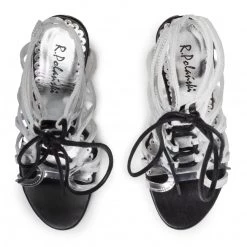 Mules Et Sandales Sandales R.Polański - 1114 Argent Argent -R.Polański Soldes Magasin 0000207569348 04 mg