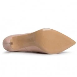 R.Polański Chaussures Basses Talons Aiguilles R.POLAŃSKI - 1042 Beżowa Plecionka Beige -R.Polański Soldes Magasin 0000207578876 06 mg