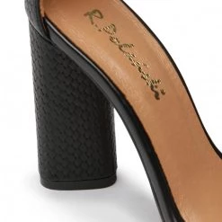 R.Polański Mules Et Sandales Sandales R.POLAŃSKI - 0876 Czarna Plecionka Noir -R.Polański Soldes Magasin 0000207598997 05 rz