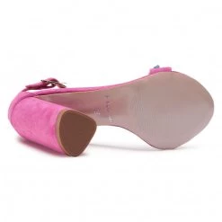 R.Polański Mules Et Sandales Sandales R.POLAŃSKI - 1155 Magnolia Zamsz Rose -R.Polański Soldes Magasin 0000207613591 05 rz