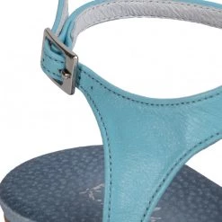 R.Polański Mules Et Sandales Sandales R.POLAŃSKI - 0826 Błękit Lico Bleu -R.Polański Soldes Magasin 0000207642713 04 pl