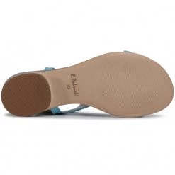 R.Polański Mules Et Sandales Sandales R.POLAŃSKI - 0826 Błękit Lico Bleu -R.Polański Soldes Magasin 0000207642713 07 pl