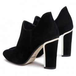 R.Polański Chaussures Basses R.POLAŃSKI - 1059 Czarny Zamsz Noir -R.Polański Soldes Magasin 0000207708273 02 rz