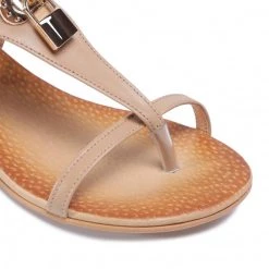 R.Polański Mules Et Sandales Sandales R.POLAŃSKI - 1100 Camel Lico Beige -R.Polański Soldes Magasin 0000207726161 06 ppi