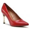 R.Polański Chaussures Basses Talons Aiguilles R.POLAŃSKI - 0982 Czerwony Lico Rouge