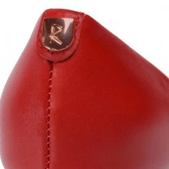 R.Polański Chaussures Basses Talons Aiguilles R.POLAŃSKI - 0982 Czerwony Lico Rouge -R.Polański Soldes Magasin 0000207727625 06 rz