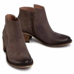 R.Polański Bottes Et Autres Bottines R.POLAŃSKI - 1153 Taupe Nubuk Marron -R.Polański Soldes Magasin 0000207730014 03 ppi