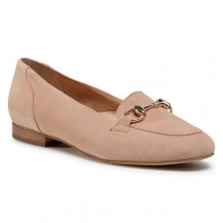 R.Polański Chaussures Basses Loafers R.POLAŃSKI - 1138 Beż Zamsz Comfort Beige