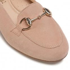 R.Polański Chaussures Basses Loafers R.POLAŃSKI - 1138 Beż Zamsz Comfort Beige -R.Polański Soldes Magasin 0000207731394 06 rz