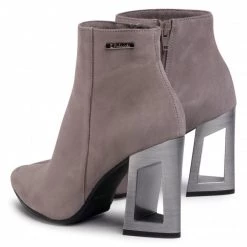 R.Polański Bottes Et Autres Bottines R.POLAŃSKI - 0895 Szary Nubuk Gris -R.Polański Soldes Magasin 0000207742284 02 rz 1