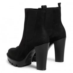 R.Polański Bottes Et Autres Bottines R.POLAŃSKI - 1168 Czarny Nubuk Noir -R.Polański Soldes Magasin 0000207768567 02 rz